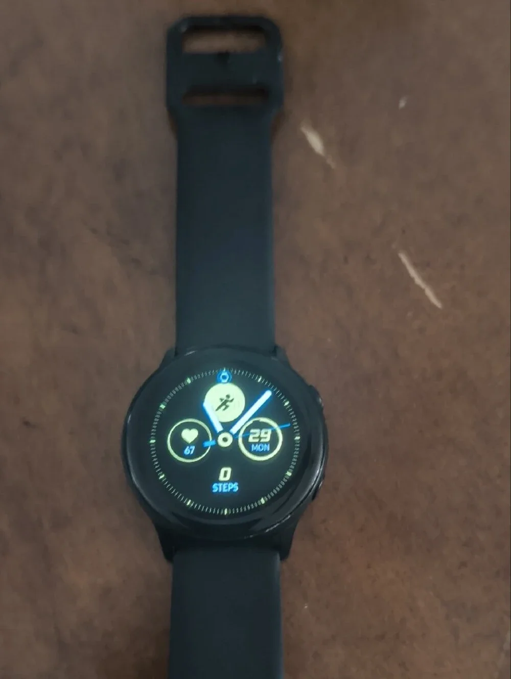Samsung Black Galaxy Watch Active2 with Charger